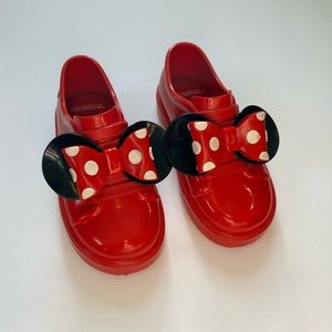 Mini Melissa Mickey Mouse slip on Toddler sz 10
